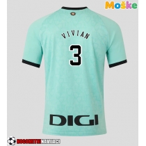 Moške Nogometnih dresov Athletic Bilbao Dani Vivian #3 Tretji 2025-26 Kratki rokavi